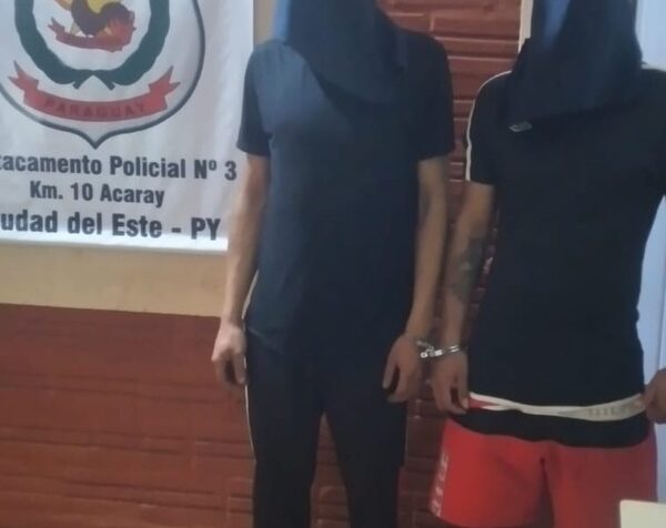 Detienen a dos motochorros que robaron celular a una joven en asalto en el Km 10 – Diario TNPRESS