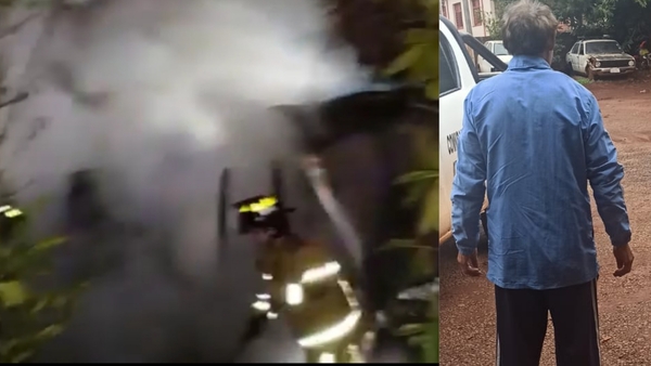 Hombre despechado sup. incendió la vivienda de una mujer