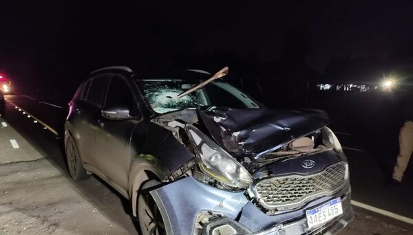 Médico atropella a campesino en Luque y lo mata