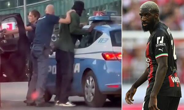 La Policía detuvo a una figura del Milan a punta de pistola por error