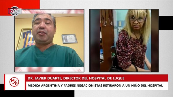 Director de Hospital de Luque repudia actitud prepotente de médica que retiró a un niño - Megacadena — Últimas Noticias de Paraguay