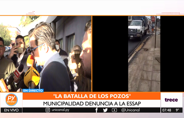 Por destrucción de obras asfálticas: Municipalidad de Asunción denunció a ESSAP