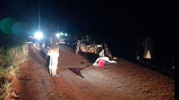 Hernandarias: choque entre motocicletas deja un muerto y un herido