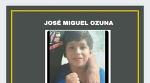 Suman 24 días de desaparición del niño José Ozuna