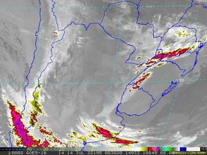 Anuncian tormentas en seis departamentos desde esta tarde - Nacionales - ABC Color
