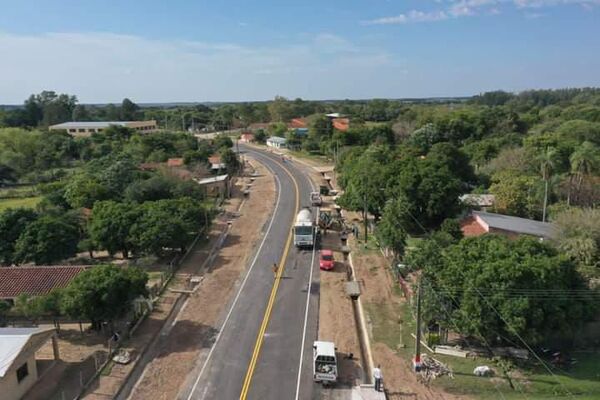 Anuncian inauguración de 24 kilómetros de asfalto de Pilar-San Juan de Ñeembucú - Nacionales - ABC Color
