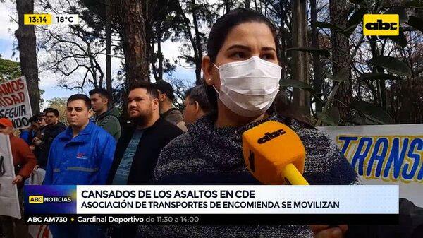 Cansados de los asaltos en CDE - ABC Noticias - ABC Color