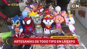 Artesanías de todo tipo en la Expo - C9N