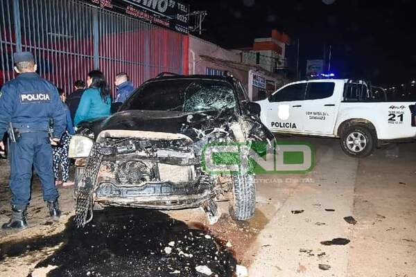 Se da por detenido arriero que protagonizó váiro accidente de tránsito