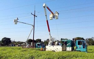 Sepa las 10 zonas donde ANDE hará cortes de energía eléctrica este martes - Nacionales - ABC Color