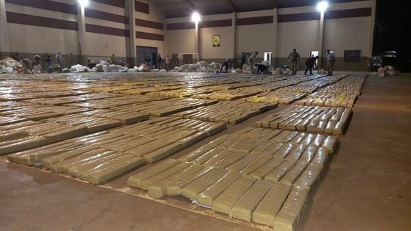 Más de 20 toneladas de marihuana son incautadas en Amambay