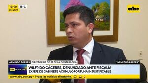 Contraloría denuncia a exjefe de Gabinete de Asunción - ABC Noticias - ABC Color
