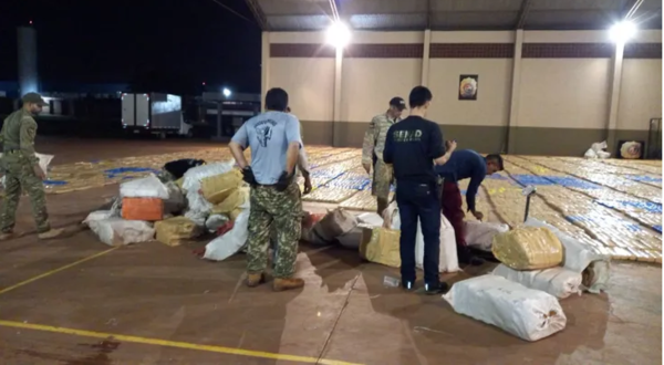 Incautan más de 20 toneladas de macoña en la “Terraza”