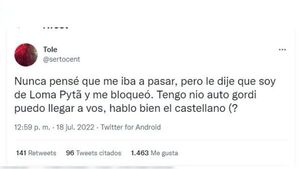 Joven fue bloqueado "por vivir lejos"