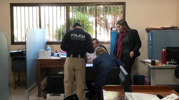 Fiscalía allana municipios por caso de narcotráfico en Canindeyú