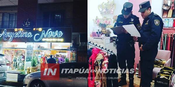 FINGIERON SER CLIENTES Y SE LLEVARON MERCADERÍAS DE UN LOCAL