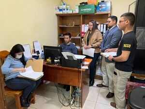 Allanan Municipalidad de Salto del Guairá en busca de documentos sobre presunto narco - Nacionales - ABC Color