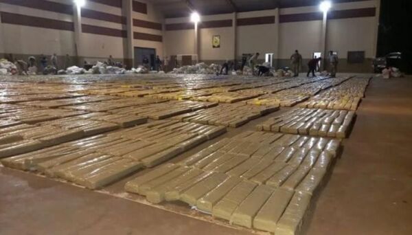 Senad incauta marihuana 21.980 kilos en Colonia Estrella
