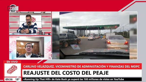 Anuncian reajustes en tres puestos de peaje, desde agosto - Megacadena — Últimas Noticias de Paraguay