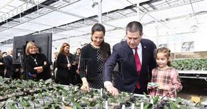 La Nación / Inauguran Floricultura del Paraguay, un invernadero de orquídeas que genera nuevas oportunidades laborales