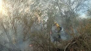 Alarmante precariedad en  infraestructura de bomberos forestales de Bahía Negra - Noticias del Chaco - ABC Color
