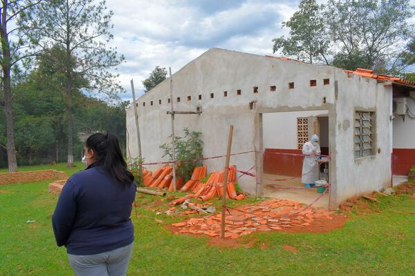 Obras inconclusas de la Gobernación de Guairá figuran como terminadas - Nacionales - ABC Color