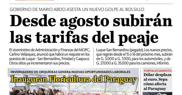 La Nación / LN PM: edición mediodía del martes 19 de julio