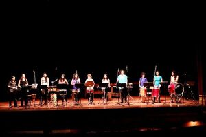 Percusionistas despliegan talento