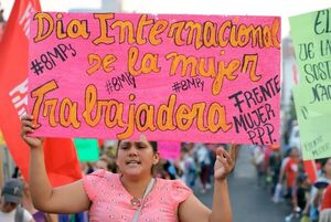Rostros del 8M: unión y sororidad