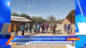 El MUVH planea la contrucción de 525 viviendas sociales en el distrito Mcal. Estigarribia (Boquerón)