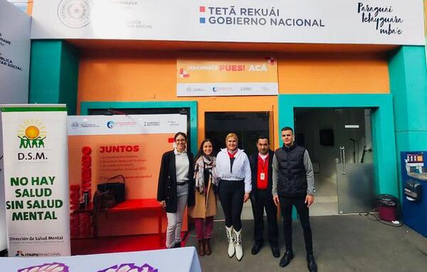 Realizan charlas sobre salud mental en la Expo de Mariano Roque Alonso