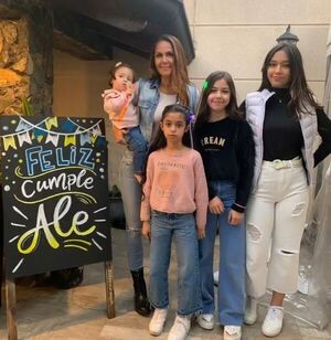 Ingrid Poka celebró los 11 años de su hija Alessandra - Gente - ABC Color
