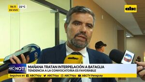 Interpelación a Bataglia será el punto uno de la sesión de mañana - ABC Noticias - ABC Color