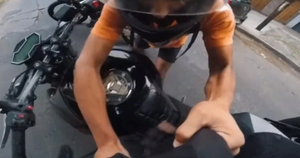 Asaltan a una motociclista sobre la Ruta PY01 en Encarnación