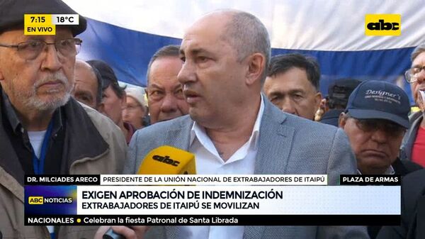 Movilización en la Plaza de Armas - ABC Noticias - ABC Color