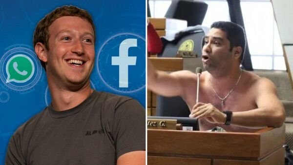 ¡Tiembla Mark Zuckerberg! El diputado Jorge Brítez amenazó con escracharlo