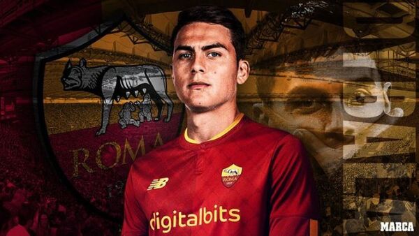 Roma confirma el fichaje de Dybala por 3 temporadas