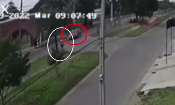 Zeballos Cué: Canillita se salvó de milagro - SNT
