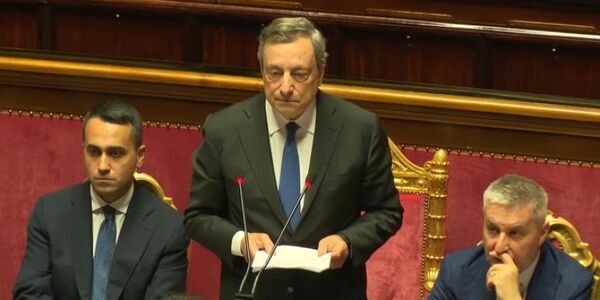 Mario Draghi perdió la mayoría parlamentaria y se confirmó la caída del Gobierno en Italia