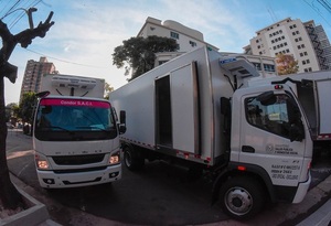 Salud Pública suma otros cinco furgones refrigerados a su flota vehicular - .::Agencia IP::.