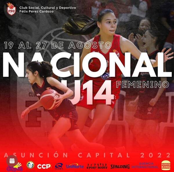 Crónica / Así se disputará el Campeonato U14 de Basquetbol Femenino