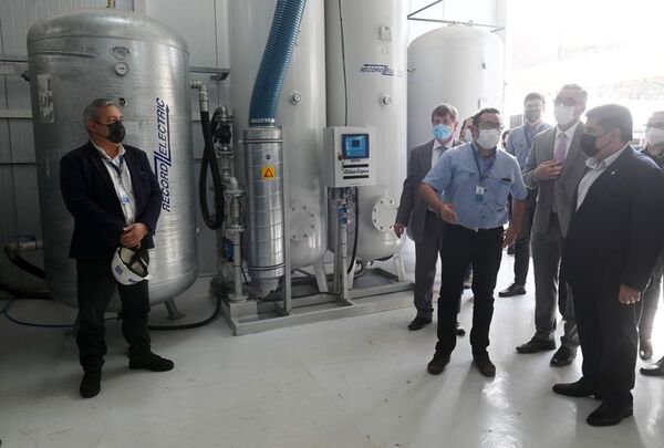 Habilitan moderna planta de oxigeno en Hospital Barrio Obrero - Nacionales - ABC Color