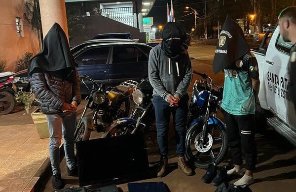 Detuvieron a presuntos autores de diversos robos domiciliarios en Alto Paraná - Megacadena — Últimas Noticias de Paraguay