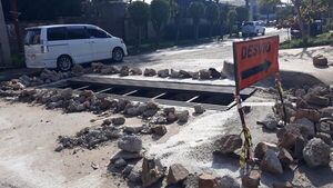 Fernando Zona Norte entre basuras, aguas servidas y calles a medio reparar - Nacionales - ABC Color