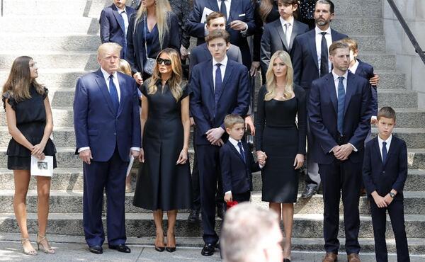 Diario HOY | Familia Trump da el último adiós a Ivana en funeral en Nueva York