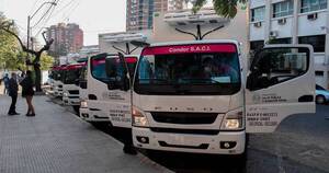La Nación / Salud recibe cinco camiones térmicos