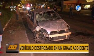 Grave accidente de tránsito en Asunción | Telefuturo