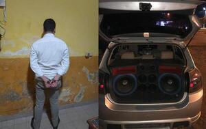 Joven terminó preso porque no quiso bajar volumen de la música en Coronel Oviedo – Prensa 5