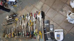En pabellón del PCC, requisan armas y un laboratorio de drogas
