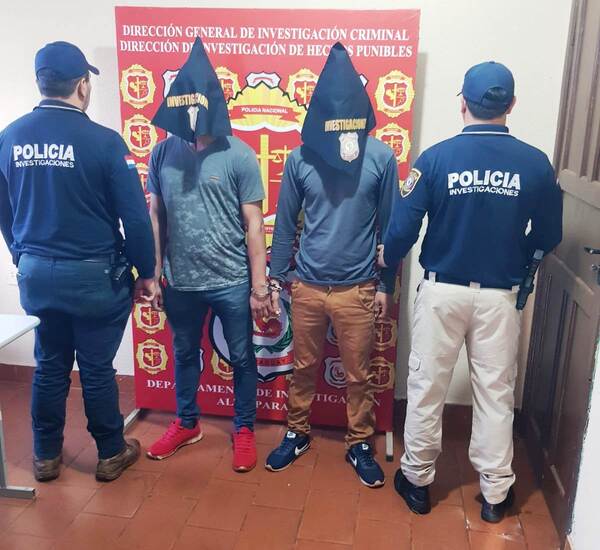 Atrapan a dos sujetos que estarían implicados en asalto - La Clave